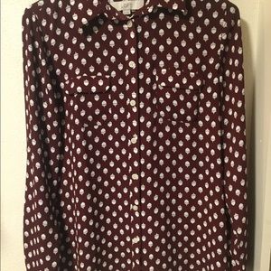 LOFT Acorn Blouse
